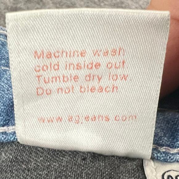 Adriano Goldschmied Farrah Jeans Womens 29 Blue 70s Bell Bottom Denim Retro USA - Picture 14 of 16